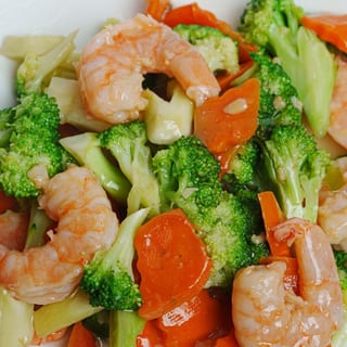 Shrimp with Broccoli (1 pan, 8 servings)