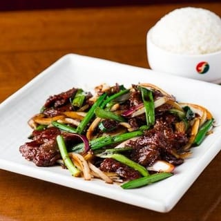 Mongolian Beef Lunch 蒙古牛