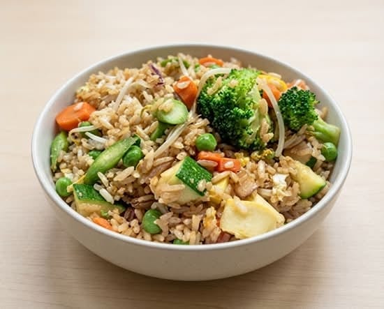 Vegetable Fried Rice蔬菜炒饭.