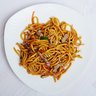 Pork Lo Mein猪肉捞面