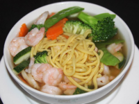 shrimp noodle soup