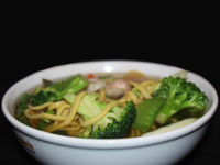 vegetable noodle soup